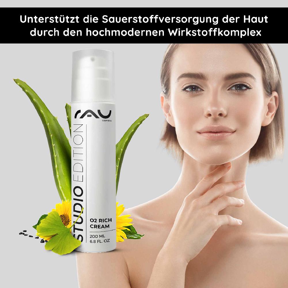 Rau Cosmetics O2 Rich Cream 200 Ml Reichhaltig & Duftend