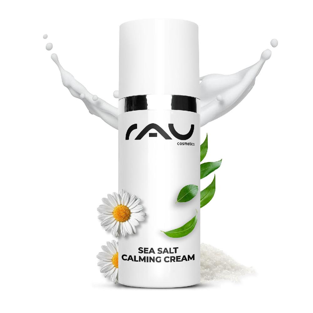 Rau Cosmetics Sea Salt Calming Cream 50 ml Gesichtscreme mit Meersalz bei unreiner Haut