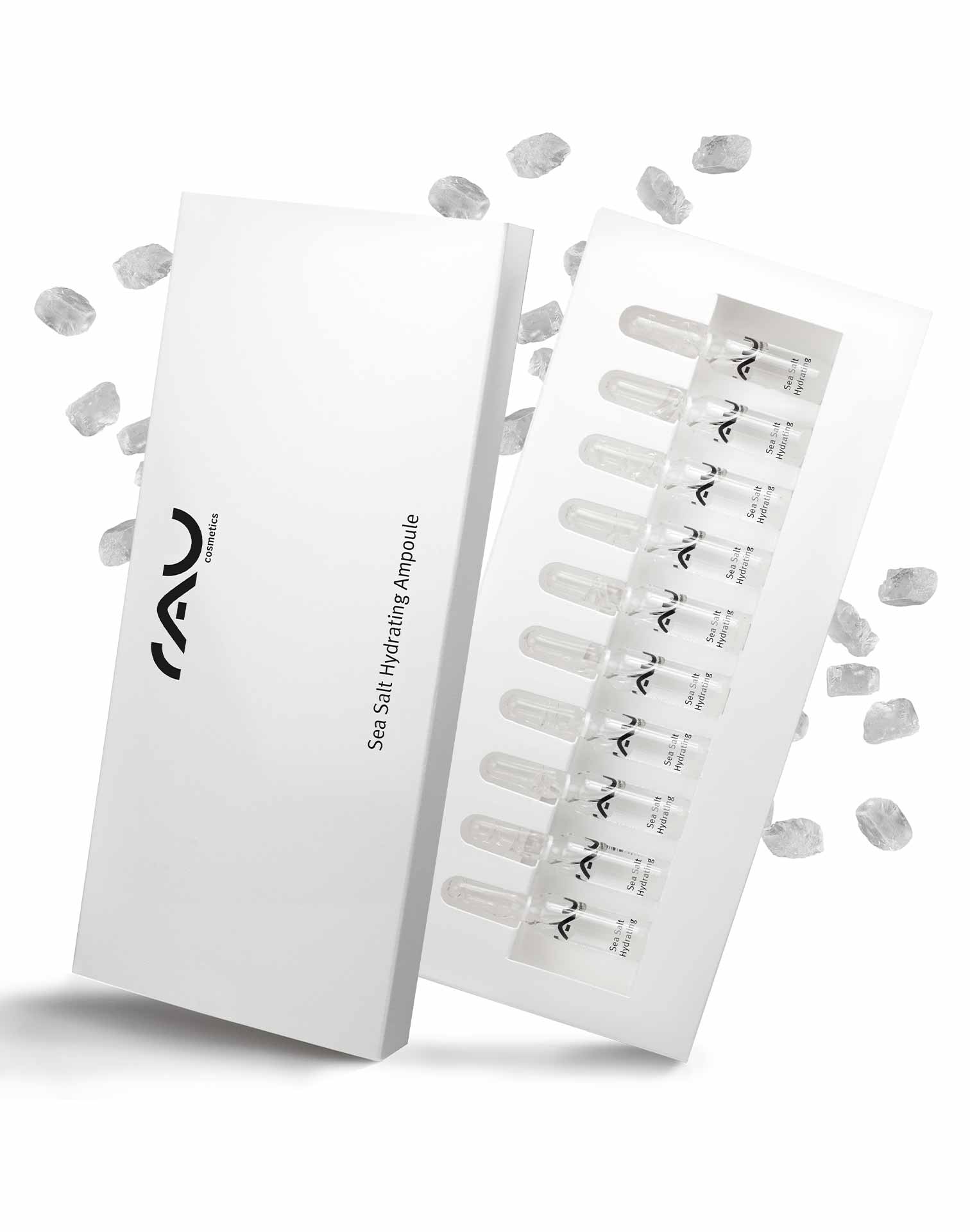 Rau Cosmetics Sea Salt Hydrating Ampulle 10x2 ml mit Meersalz & PHA
