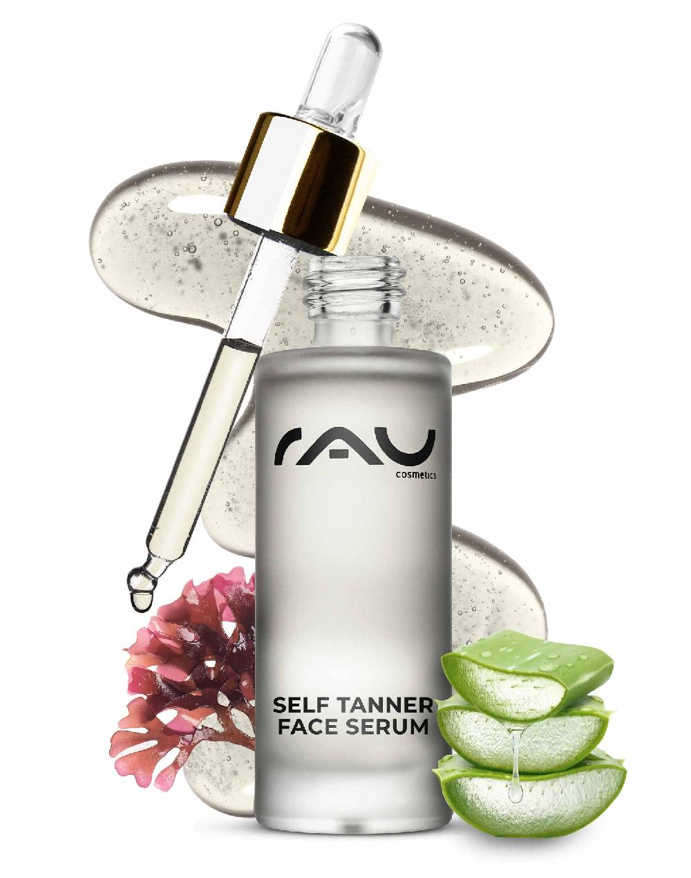 Rau Cosmetics Self Tanner Face Serum 30 ml Natürlicher Selbstbräuner