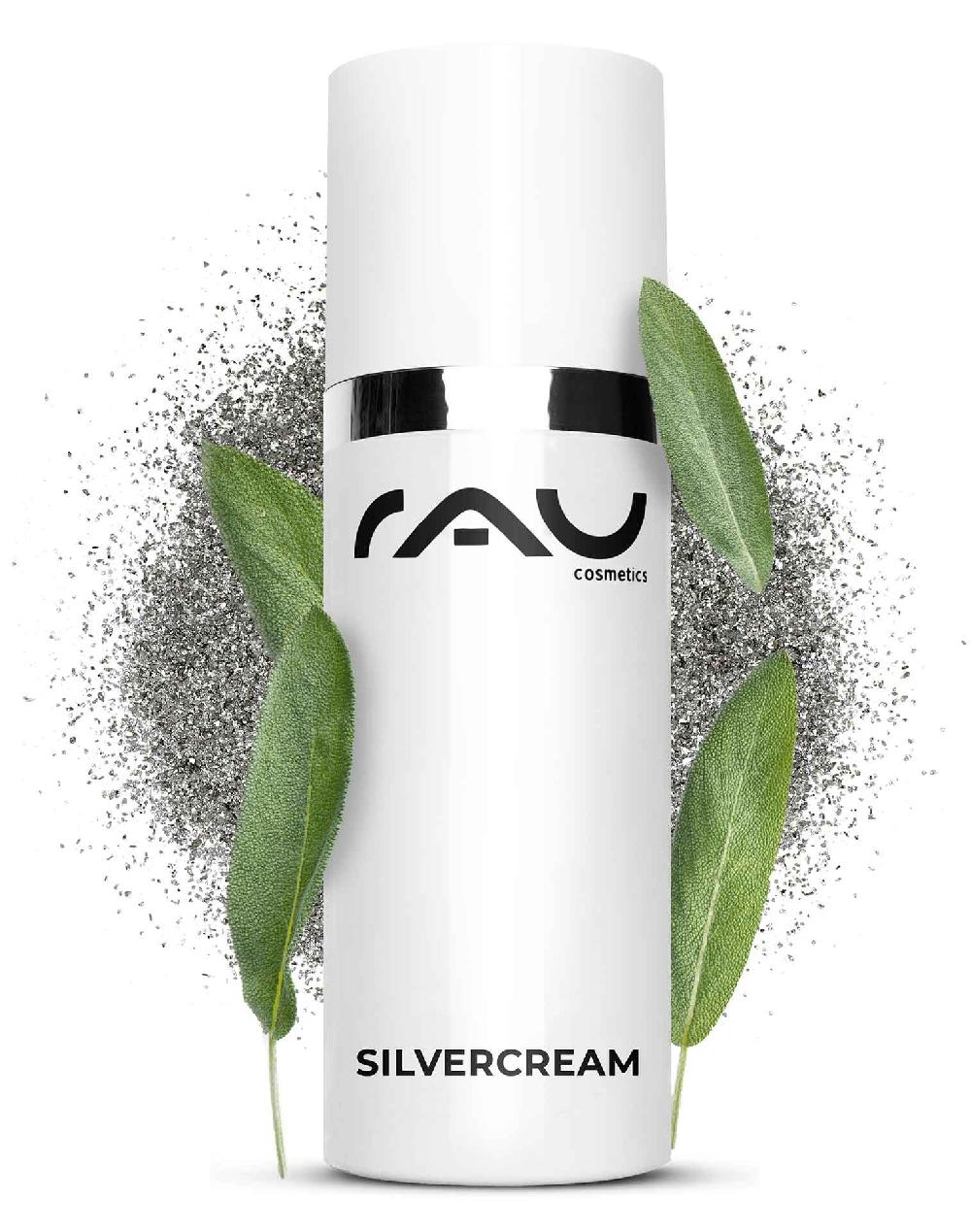 Rau Cosmetics Silbercreme 50 ml - Silver Repaircream gegen Pickel bei Unreinheiten