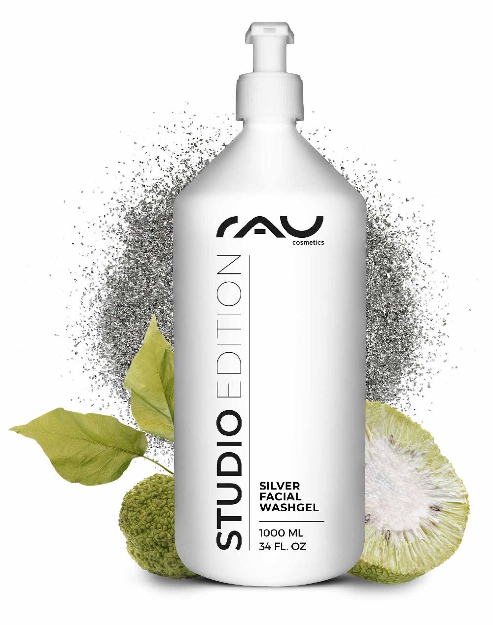 Rau Cosmetics Silver Facial Washgel 1000 ml Microsilber Waschgel
