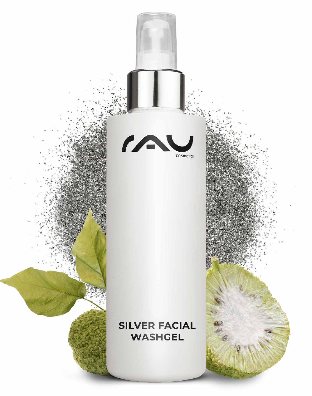 Rau Cosmetics Silver Facial Washgel 200 ml Microsilber Reiniger