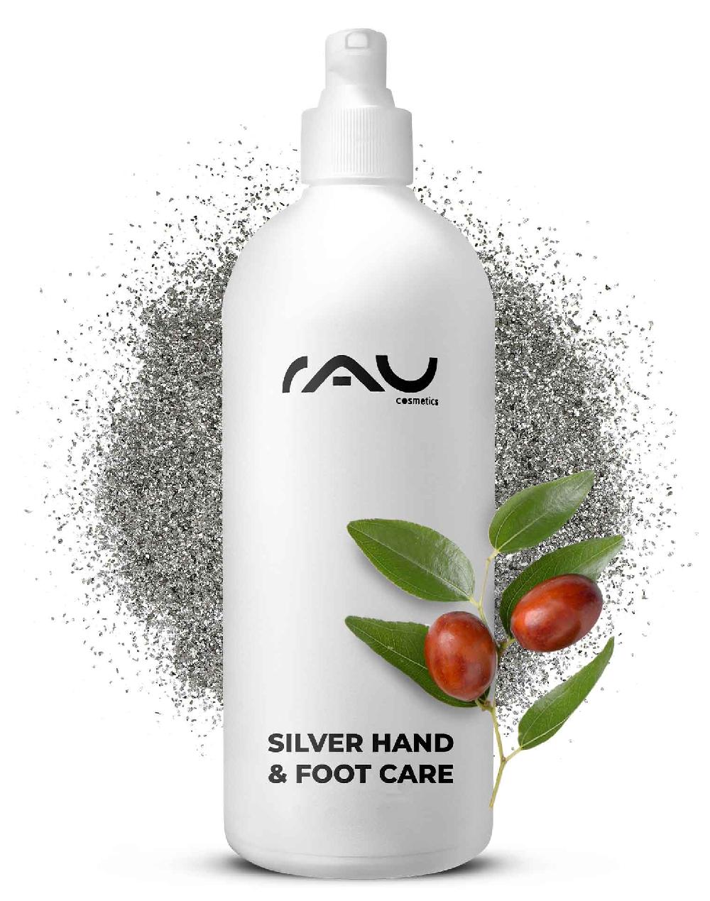 Rau Cosmetics Silver Hand & Foot Care 500 ml für Hand- & Fußcreme