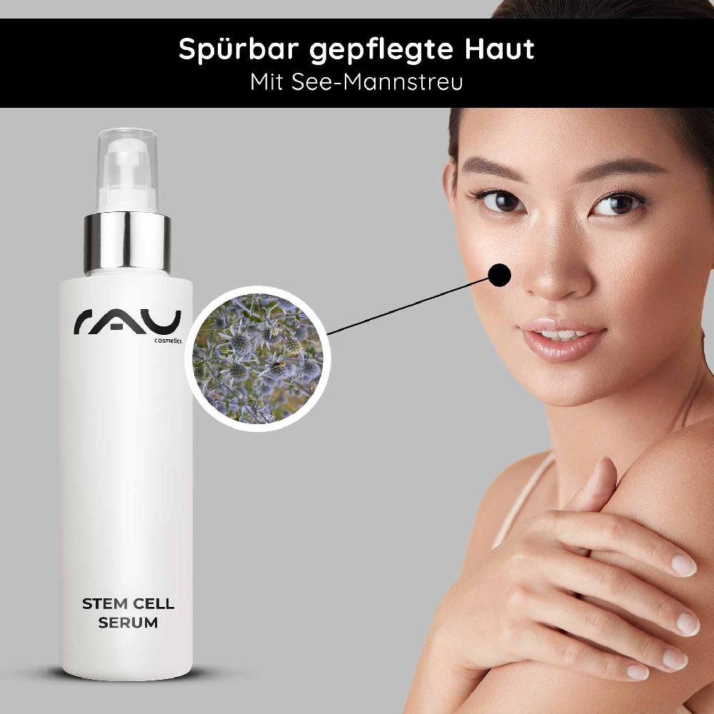 Rau Cosmetics Stem Cell Serum 100 Ml Anti-Aging Stammzellen Serum Für Reife & Trockene Haut