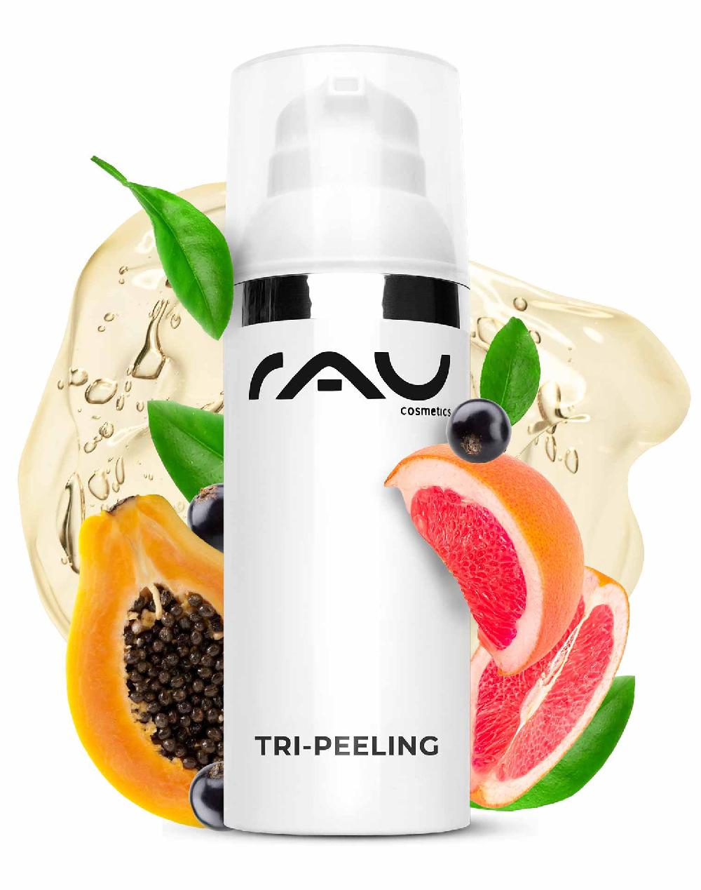 Rau Cosmetics Tri-Peeling 50 ml Enzym- & Fruchtsäurepeeling Rau Cosmetics Tri-Peeling 50 ml Enzym- & Fruchtsäurepeeling