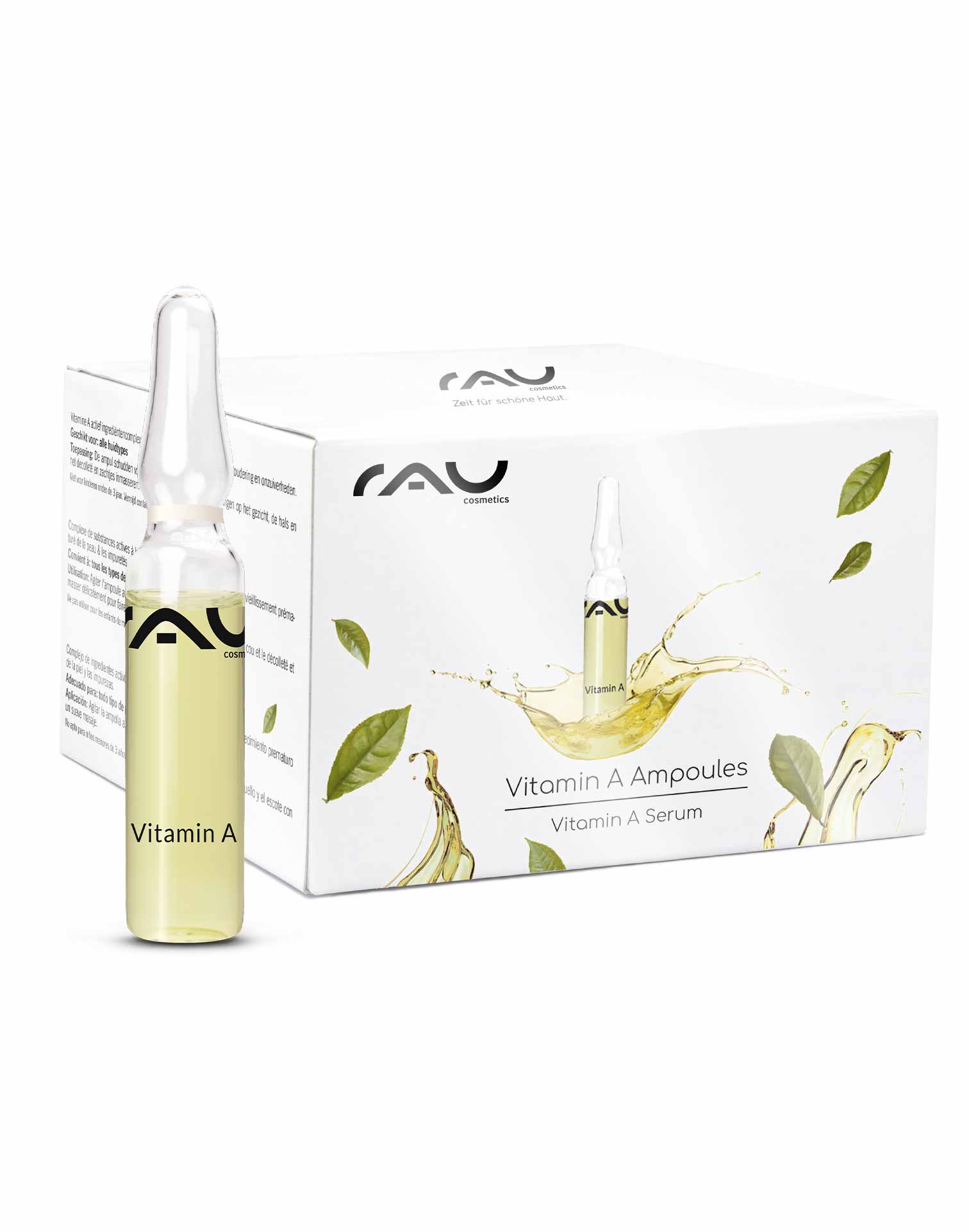 Rau Cosmetics Vitamin A Ampullen 14x2 ml Retinol Serum bei trockener Haut