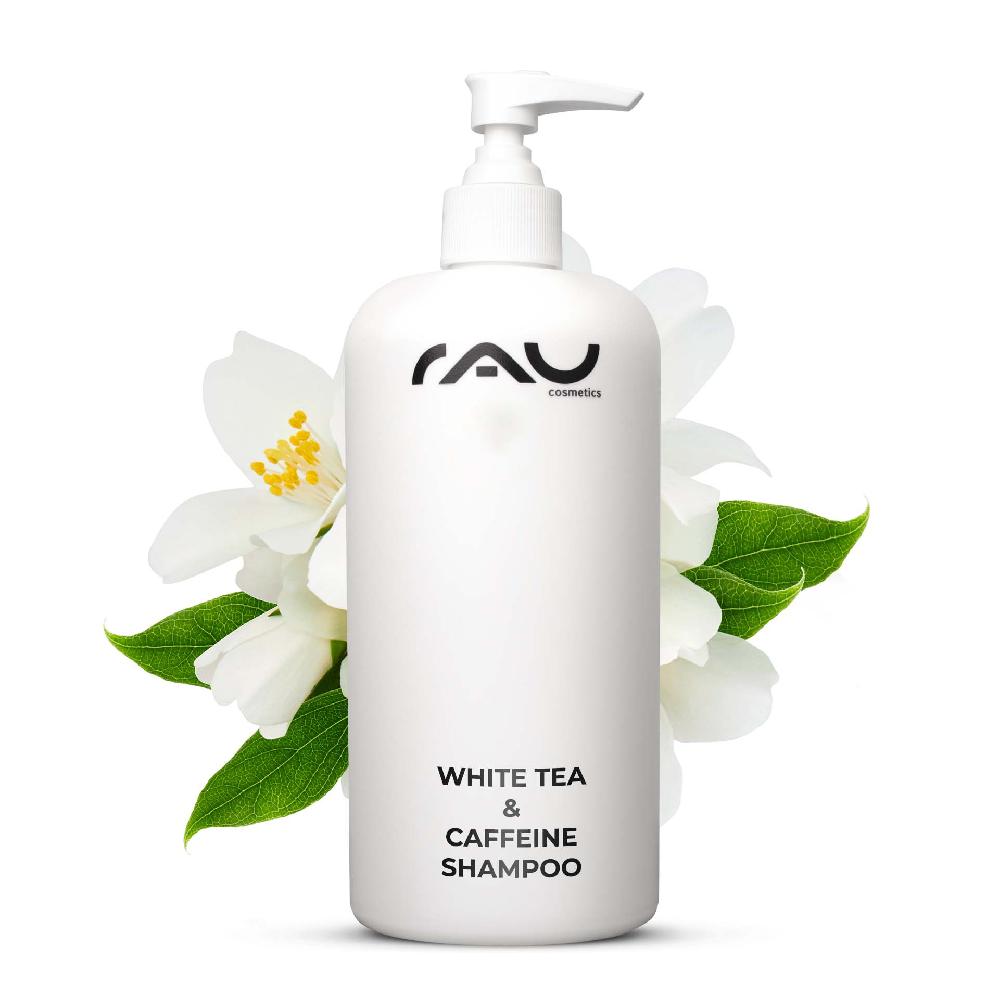 Rau Cosmetics White Tea & Caffeine Hair Shampoo 500 ml