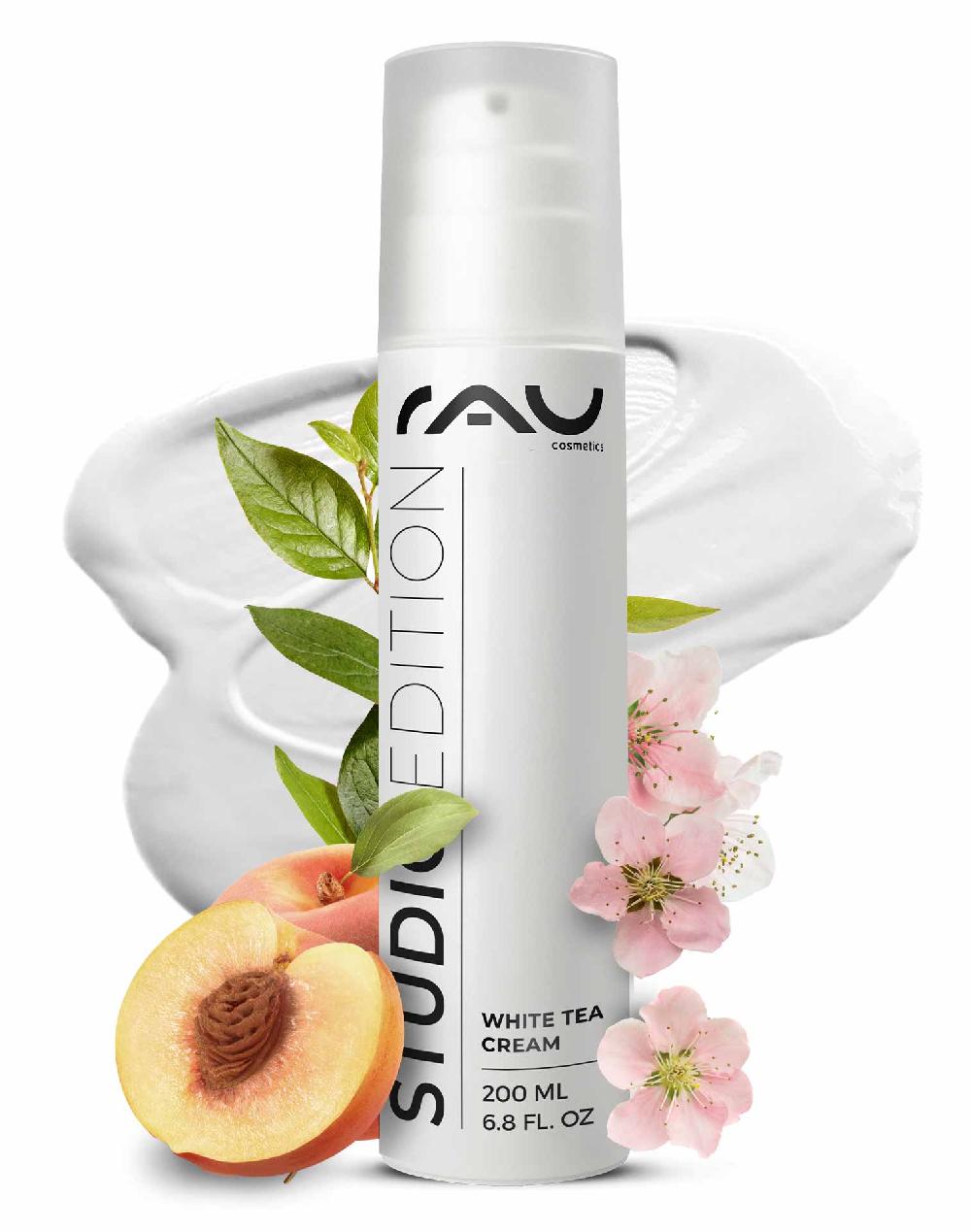 Rau Cosmetics White Tea Cream 200 ml Anti Aging Creme mit Weißem Tee