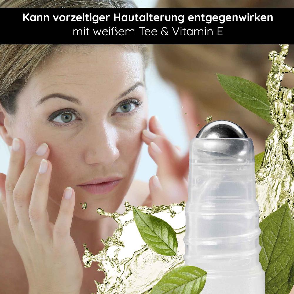 Rau Cosmetics White Tea Express Lift Roll On Anti-Aging Serum Im Roll-On