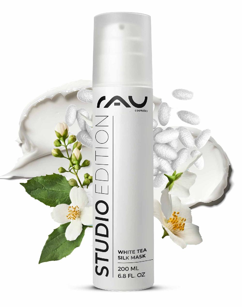 Rau Cosmetics White Tea Silk Mask 200 ml Reichhaltige Creme & Maske