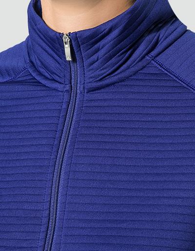 Adidas Golf Jacke Mit Rippenstruktur