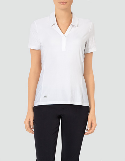 adidas Golf Polo-Shirt mit V-Ausschnitt