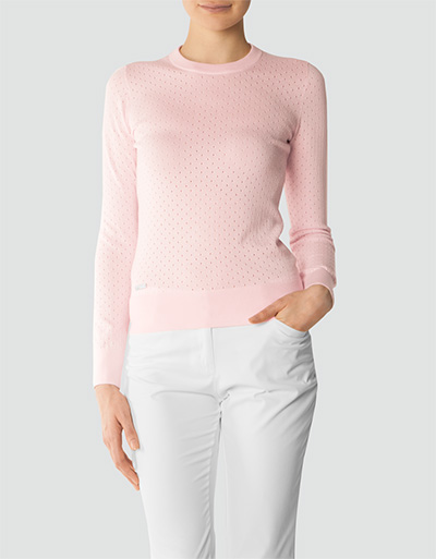 adidas Golf Pullover aus Lochstrick