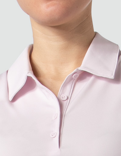 Adidas Golf Shirt Aus Mikrofaser