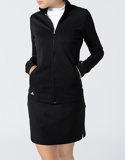 adidas Golf Trainingsjacke aus Mikrofaser