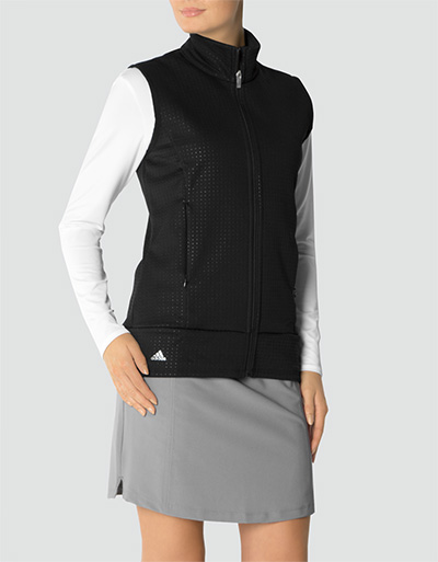 adidas Golf Weste mit softer Fleece-Innenseite