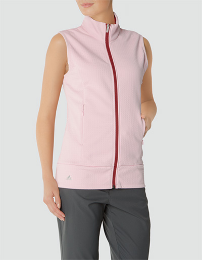 adidas Golf Weste mit softer Fleece-Innenseite
