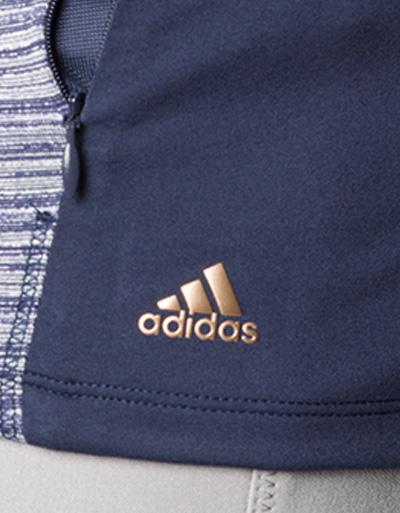 Adidas Golf Zip-Jacke Aus Mikrofaser