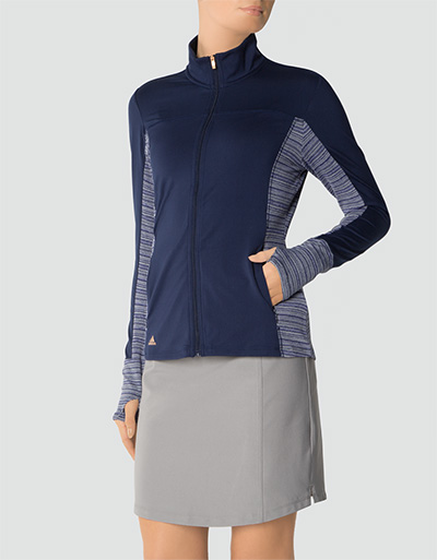 adidas Golf Zip-Jacke aus Mikrofaser