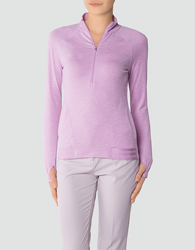 adidas Golf Zip-Pullover mit Raglan-Ärmel