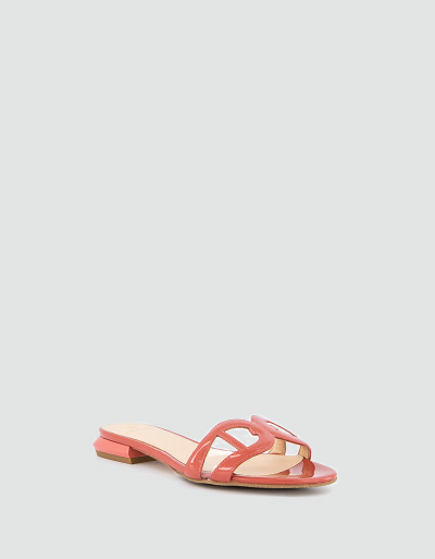 AIGNER Pantoletten Mit Logoriemen