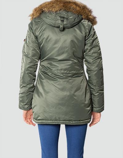 ALPHA INDUSTRIES Outdoorjacke Mit Teddyplüsch