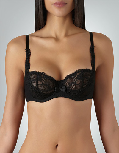 Aubade Halbschalen BH schwarz
