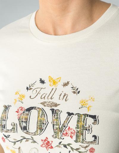 Barbour T-Shirt Mit Frontprint