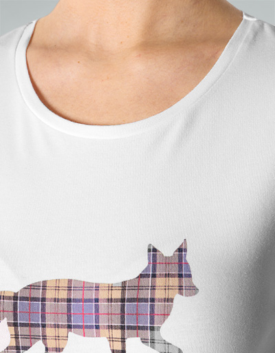Barbour T-Shirt Mit Fuchs-Print