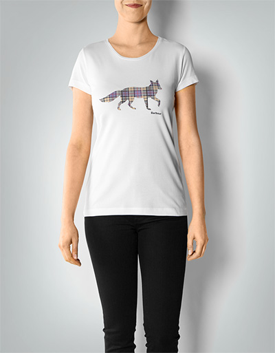 Barbour T-Shirt mit Fuchs-Print