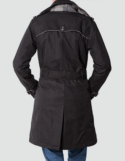 Barbour Trenchcoat Aus Funktionsmaterial