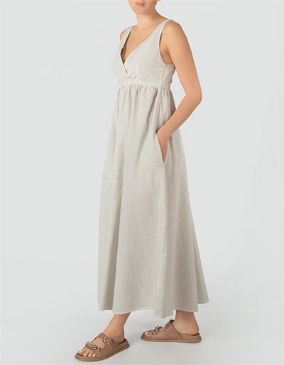BETTER RICH Kleid im Mix aus Baumwolle und Leinen