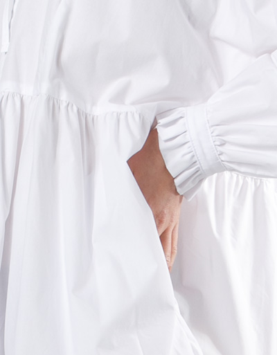 BETTER RICH Stufenkleid Aus Reiner Baumwolle