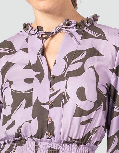 BETTER RICH Stufenkleid Mit Gesmokter Taille