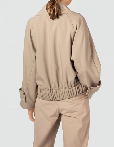 SECOND FEMALE Blouson Mit Elastischer Saumverarbeitung