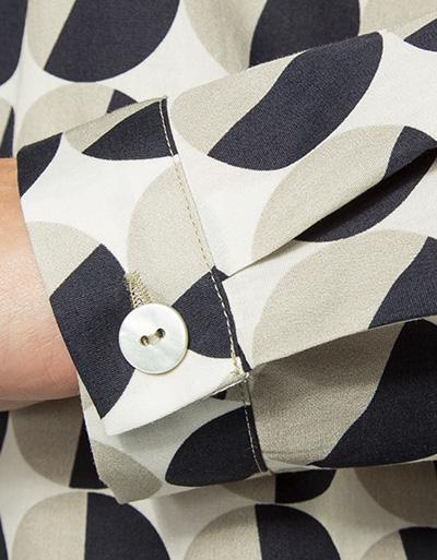 Jacques Britt Bluse In Leicht Ausgestelltem Schnitt