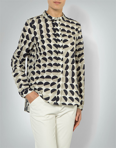 Jacques Britt Bluse in leicht ausgestelltem Schnitt