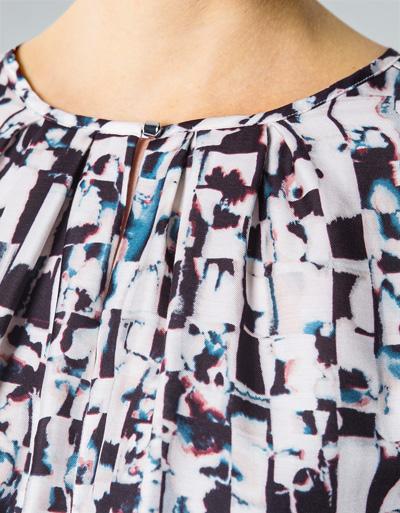 Jacques Britt Bluse Mit Faltendetails Am Ausschnitt