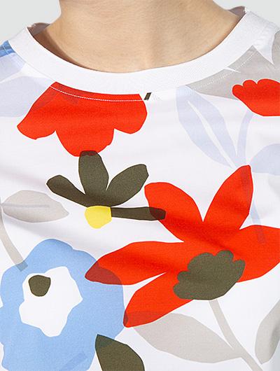 BOGNER Blusenshirt In Floralem Dessin