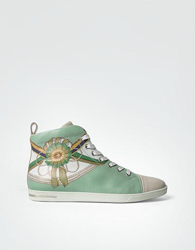 BOGNER Leder-Sneaker mit Reiter-Motiv