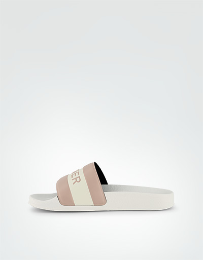 BOGNER Pantoletten Mit Logo Riemen