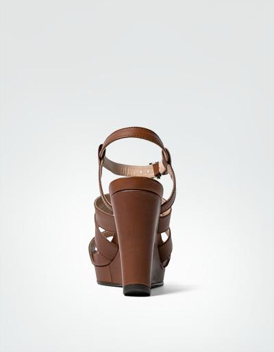 BOGNER Wedges Aus Glattleder