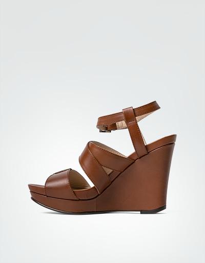 BOGNER Wedges Aus Glattleder