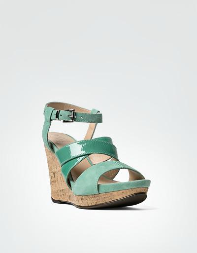 BOGNER Wedges In Eleganter Leder Mixtur