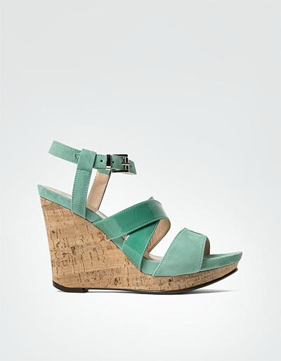 BOGNER Wedges in eleganter Leder Mixtur