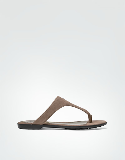 BOGNER Zehensandale aus Veloursleder