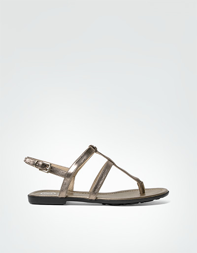 BOGNER Zehensandale im Metallic-Look