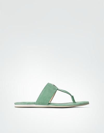 BOGNER Zehensandale in Veloursleder und Lack