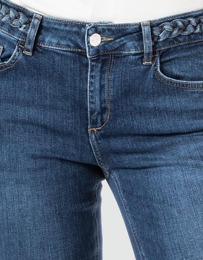 LIU JO Boot-Cut Jeans Mit Geflochtenen Denimdetails